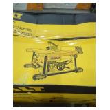 DeWalt 8-1/4" table saw with 24-1/2" rip capacity