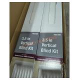 3.5" vertical blind kit quantity 2