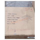 Small Side Table w/ Teak Finish