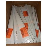 Box of 17" Closet Shelf Track