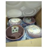 1 skid full of 6" flower pots blue 4 pack 30