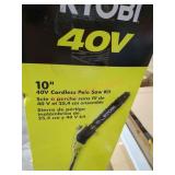 RYOBI 40v 10" Cordless Pole Saw Kit