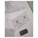 Martin Svensson Home Elegant TV Stand Teal Green