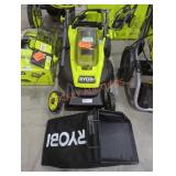 Ryobi 18V 16" Push Mower (Damaged Wheel)