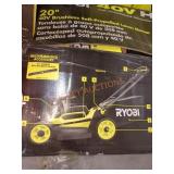 RYOBI 40v 20" Self Propelled Lawn Mower