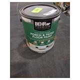 Behr Porch & Patio Floor Paint Ultra Pure White