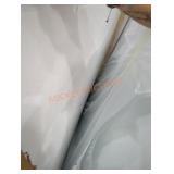 Wall mirror with black frame