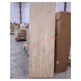 74.5" x 24.25" Butcher Block Counter Top