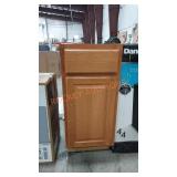 Wood Colored Base Cabinet w/Drawer