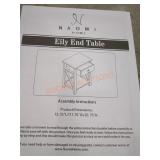 Naomi Home Eily Wooden Table White