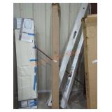 8ft Closet Pole, White