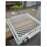 Toddler top stairway secure gate