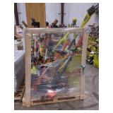Skid Lot of Miscellaneous Tools, Ryobi, Ridgid