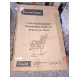 Fortune Candy Patio Rocking Chair