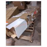 MILTON PICK UP Vanity White Linen Cabinet