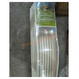 3.6" vertical louvers