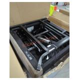 Brown lift chair with 8 point massage & remote