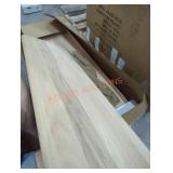 Unfinished stair caps