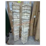 (2) Faux Brick Corner Pillars