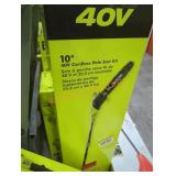 Ryobi 40v 10" cordless pole saw kit