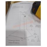 Cosmo 30" wall mount range hood