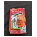 Milwaukee neon yellow shirt XL