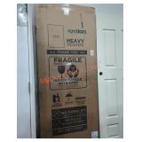 Eight Doors Grey Pine Wood Bi-Fold Louver,  80" x