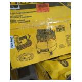 DeWalt nailer and compressor combo kit