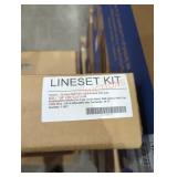 1 Lineset kit 1/4" x 3/8" x 1/2"