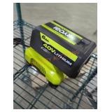 Ryobi 40v 6 ah battery and charger