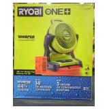 Ryobi 18V 7.5" Bucket Top Misting Fan Kit