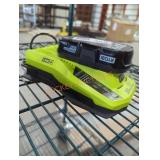 Ryobi 18v 1.5 ah battery and charger