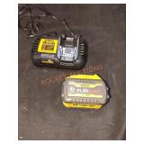 DeWalt 20V/60v 6Ah Battery and Charger