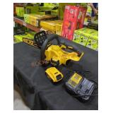 DeWalt 20v brushless 12" chainsaw kit