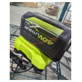 Ryobi 40v 6 ah battery and charger