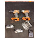 RIDGID 18v 2 Tool Combo Kit