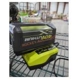 Ryobi 40v 6 ah battery and charger