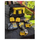 DeWalt 20v 2 tool combo kit