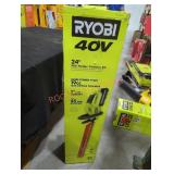 Ryobi 40v 24" hedge trimmer kit