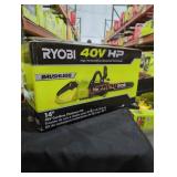 Ryobi 40v 14" cordless chainsaw kit