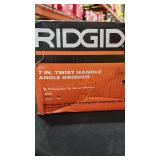 Ridgid 7" Twist Handle Angle Grinder