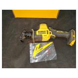 DeWalt 20V Reciprocating Saw, Tool Only