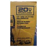 Dewalt 20v 1/2" Plug/Po Drill/Driver Kit
