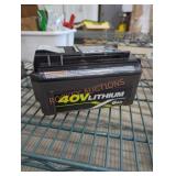 Ryobi 40v 6 ah battery