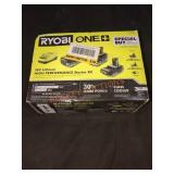 RYOBI 18V Lithium High Performance Starter Kit
