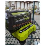 Ryobi 40v 6 ah battery and charger
