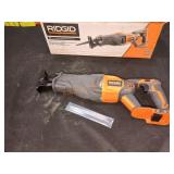 Ridgid 18v Orbital Reciprocating Saw, Tool Only
