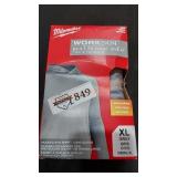 Milwaukee XL Gray Workskin