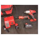 Milwaukee M18 1/2" Impact Wrench & M12 Ratchet