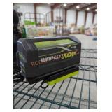 Ryobi 40v 6 ah battery and charger